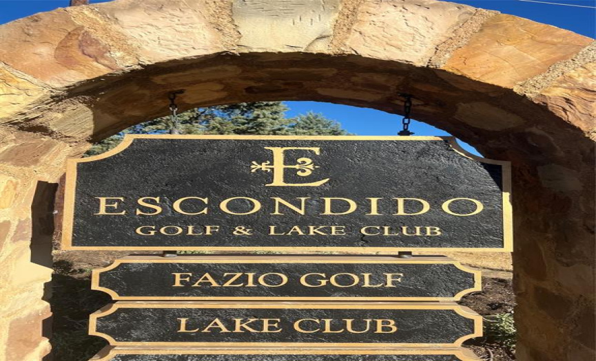 *Unique opportunity available to be a private member in Escondido Golf and Lake Club! *See agent for details.