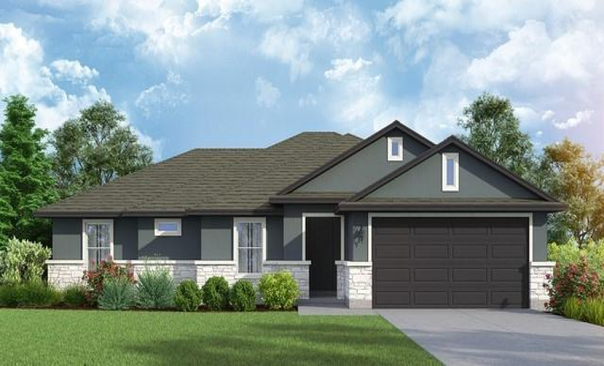 Image is a rendering similar to home To Be Built.