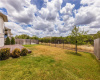 Fully fenced back yard, with views, lounge areas and plenty of open grassy space to play!