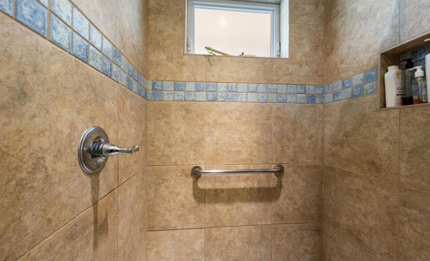 Enormous Walk in  Shower in Owners Retreat