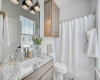 Secondary Bathroom - Model Home Photo (Does not represent Evanston floor plan)