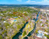 Peaceful hill country living and a huge lot for building the perfect retreat! Notice the proximity to the island and the bridge to access it. 