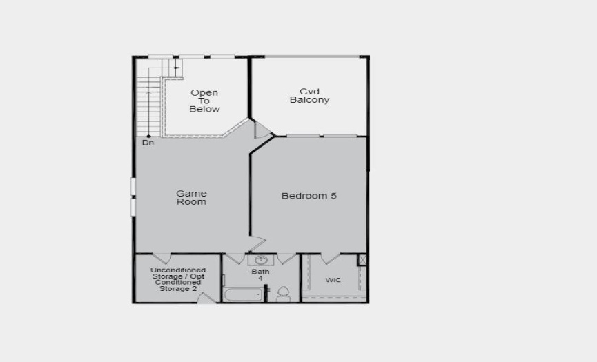 Structural options added include: Gourmet kitchen, drop-in corner tub at owner's bath, study in place of dining, covered balcony with bed 5 and bath 4, and 8’ door at entry.