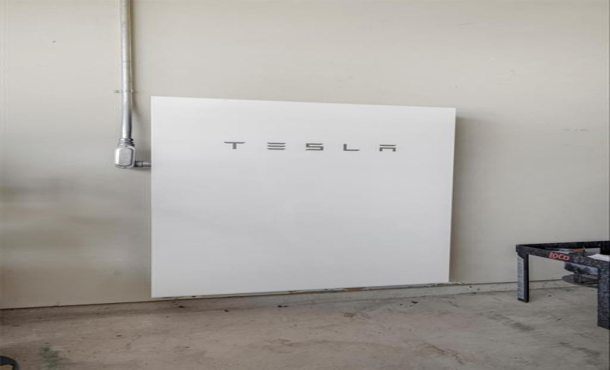 13kwh Tesla power wall with additional battery pack for an efficient home