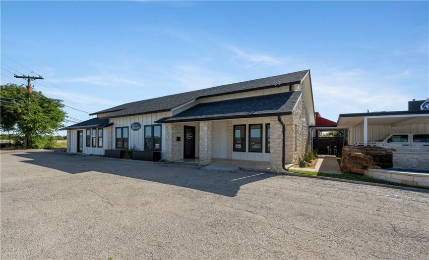 Incredible opportunity to have a move-in building for your business with IH 35 frontage road visibility