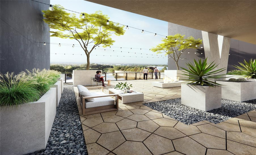 Rooftop Terrace - images are for illustrative purposes only and are subject to change