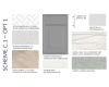 Color selections for actual home, under construction.