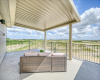 Covered Terrace - Model Home Photo