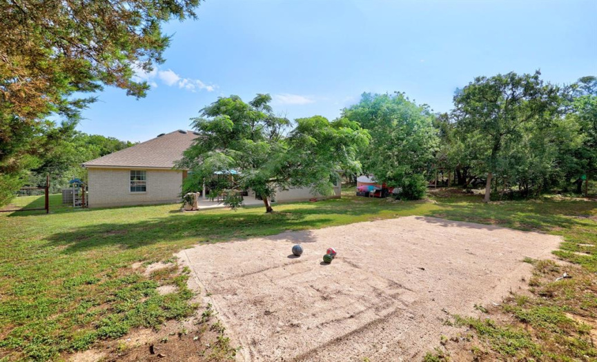 Located in Leander, this home offers a harmonious balance between privacy and convenience.