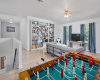 Exceptionally roomy secondary living space/game room located upstairs.