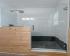 Fabulous walk in shower with in Primary ensuite. 