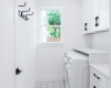 Thoughtfully designed laundry room on the main floor 