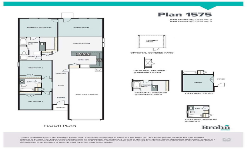 Morningstar 1575 Floor Plan