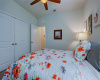 First floor bedroom - 2nd view. 608 Reinhardt Blvd, Georgetown TX 78626. MLS #1500692.