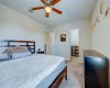 2nd view of upstairs bedroom. 608 Reinhardt Blvd, Georgetown TX 78626. MLS #1500692.