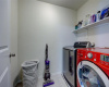 Washer & Drayer convey! And the utility room is upstairs, where the bedrooms are located. Smart & handy! 608 Reinhardt Blvd, Georgetown TX 78626 MLS# 1500692