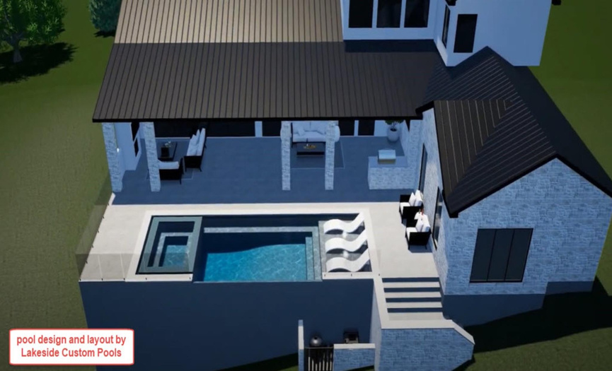 pool concept only, not included in sales price, see agent for more info