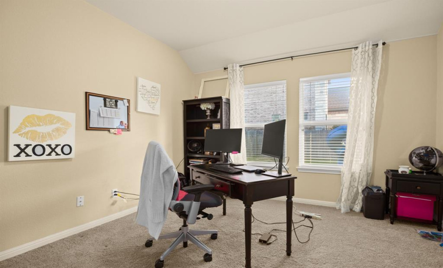 Convert this space into a dedicated office or whatever else you'd like.