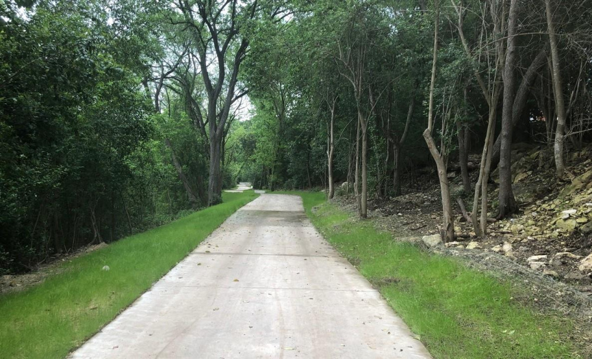 Nearby Brushy Creek trails within walking distance