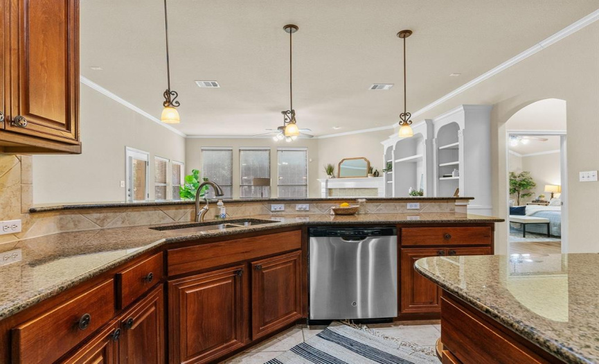The carefully curated design and quality finishes make this kitchen a standout feature, enhancing the overall elegance and functionality of the entire home