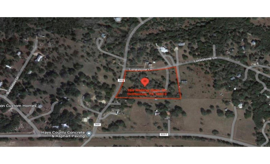 250 Rolling Oaks DR, Driftwood, Texas 78619, ,Land,For Sale,Rolling Oaks,ACT9933719