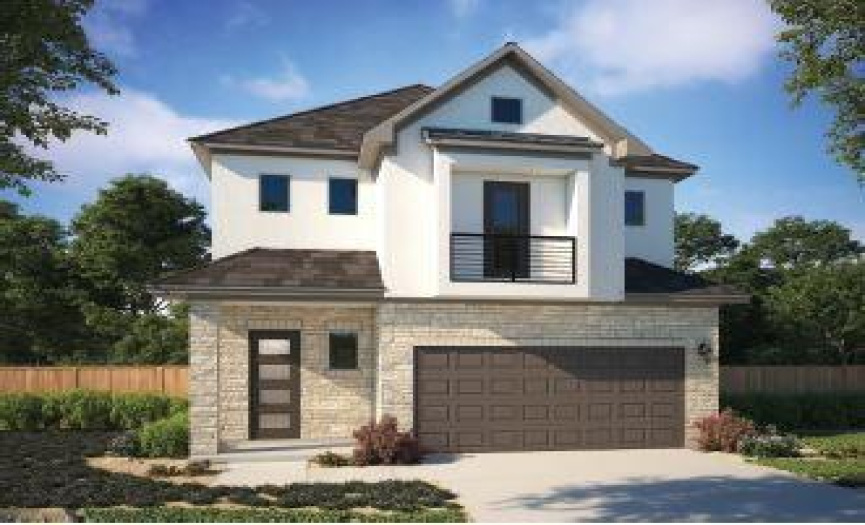 Palmer Plan. Photo of similar home. Actual home under construction, to be complete in 2024.