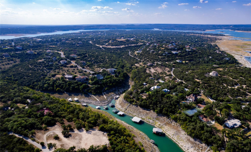 Rare opportunity to own Approx. 4.4 acres on Lake Travis.
