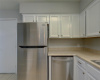Stainless refrigerator and dishwasher- SIDE A