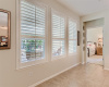 Large windows with shutters