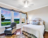 Guest Suite bedroom with unobstructed Lake Travis views.
