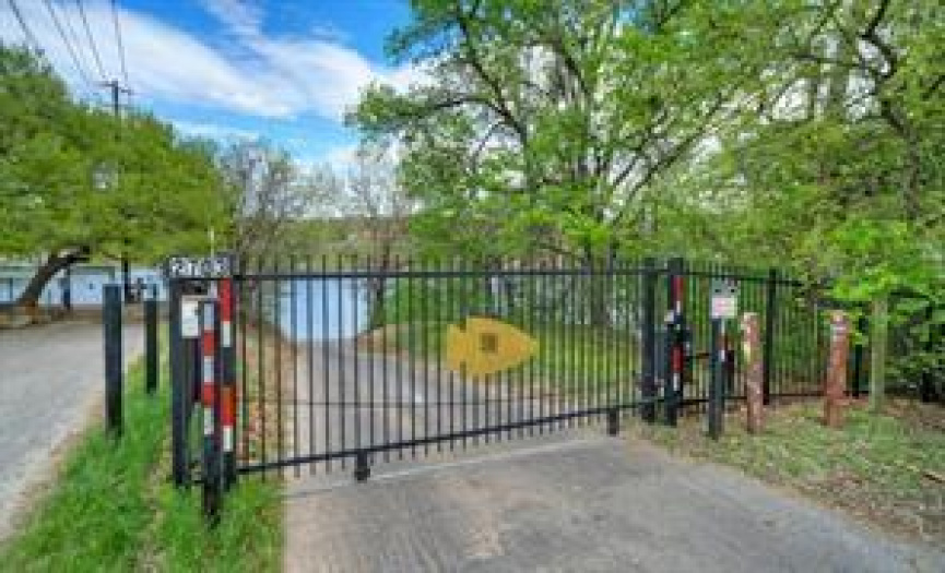 Gate to Lake Austin Private Water Park