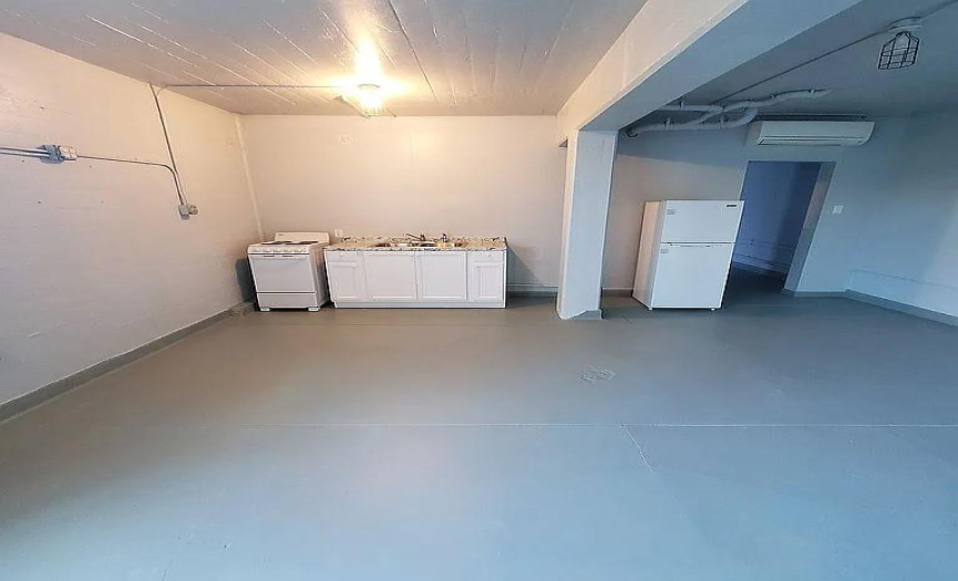 Unit 3 - Basement Apartment - Kitchenette - Open to Living Area