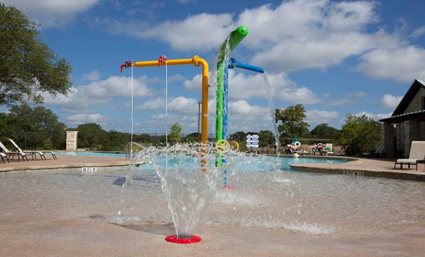 The splash pad and pool are fun spaces to spend some time during the summer