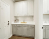 Useful Butler's Pantry just steps away from kitchen and laundry room.