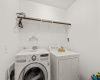 Laundry room upstair with bedrooms. Appliances convey.