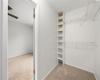 The primary bedroom also includes this expansive walk-in closet.  