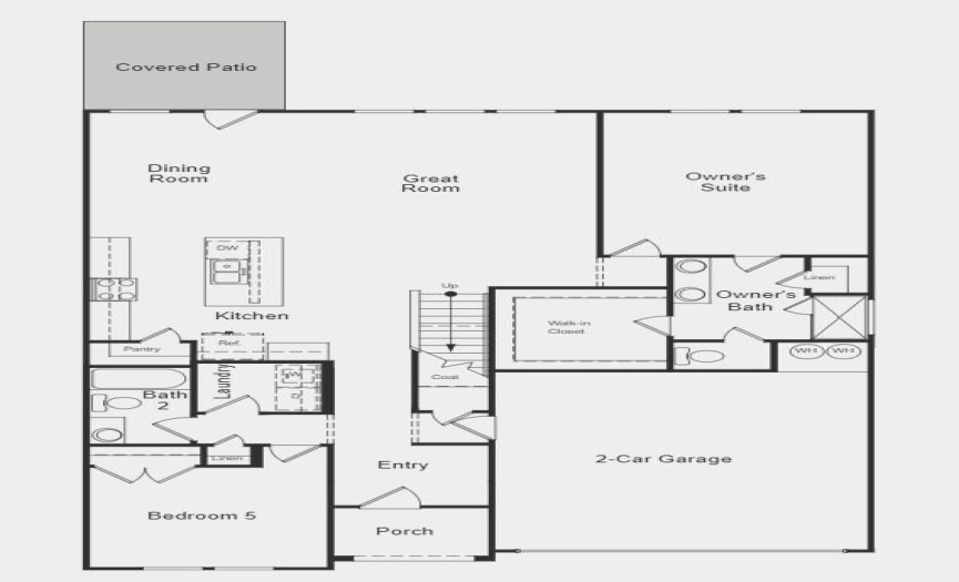 Structural options added include: extended covered patio, 3 car garage, metal stair railing, pre-plumb for water softener and gas stub out.