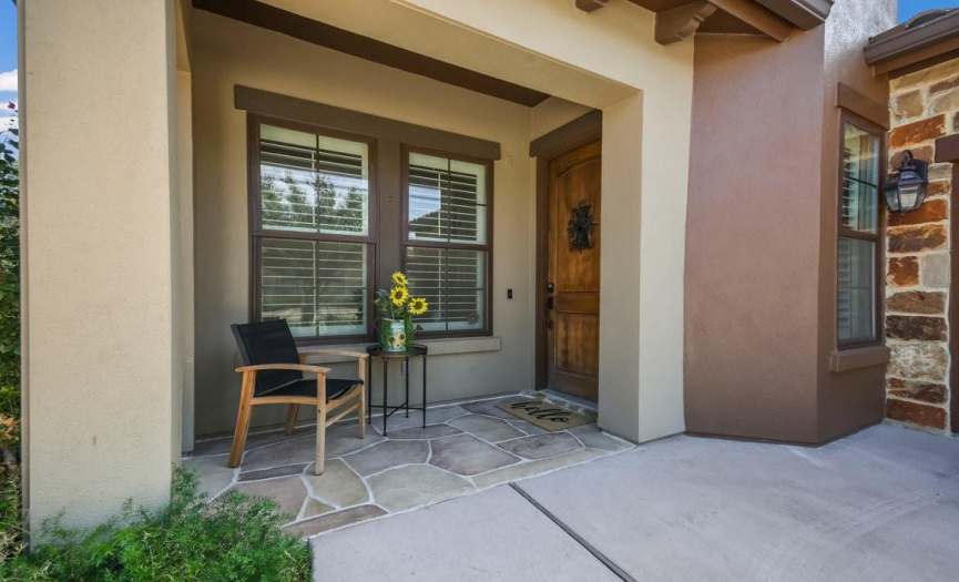 All the comforts of home... enjoy  minimum maintenance due to the tile roof, and stone & stucco exterior. Plus the HOA takes care of the exterior landscaping.