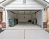 Freshly painted garage