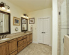 Master bath - dual vanity with lots of storage and there is a linen closet as well.