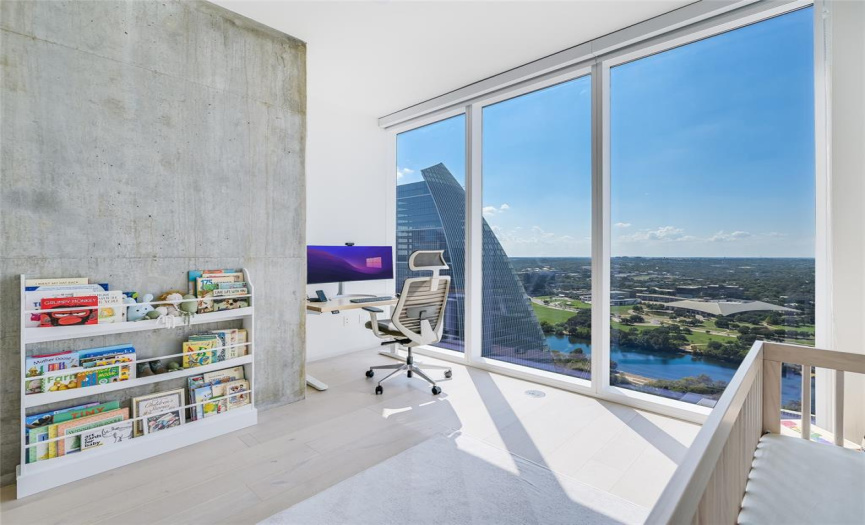 Second bedroom with spectacular views