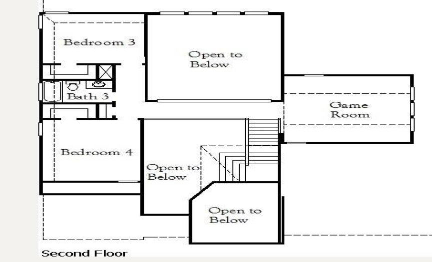 Zavalla 2nd floor diagram
