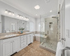 Totally remodeled primary bathroom!  You're going to love this space.  