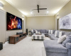 For the sports and entertainment enthusiasts, the large and cozy media room is equipped and ready for you!