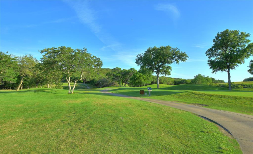 Enjoy a round of golf at the Crystal Falls Golf Course!