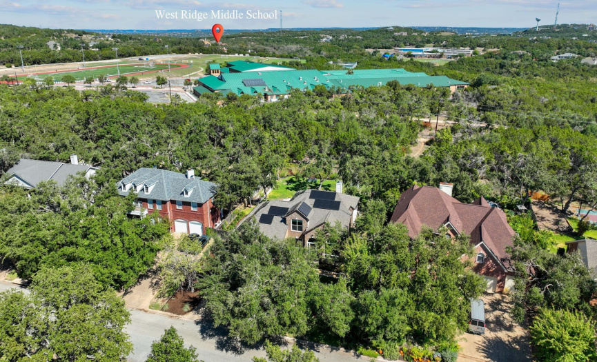 Close and easy access to West Ridge Middle School and Barton Creek Elementary