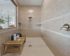 Primary bath- walk-in Shower