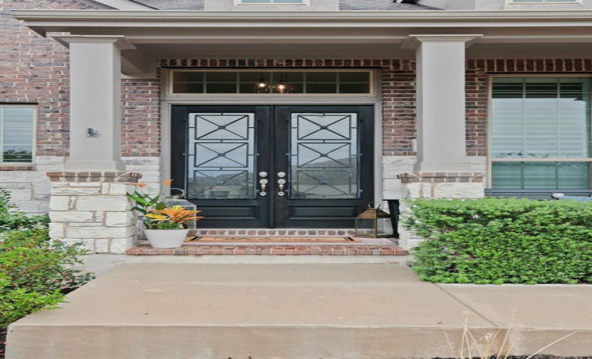 Front entry- Welcome Home!
