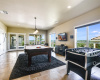 Host the ultimate gatherings in the lower level game room that includes access to the covered patio and pool/spa area.