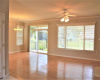This home gets so much natural light, great view of backyard or close the blinds for privacy.